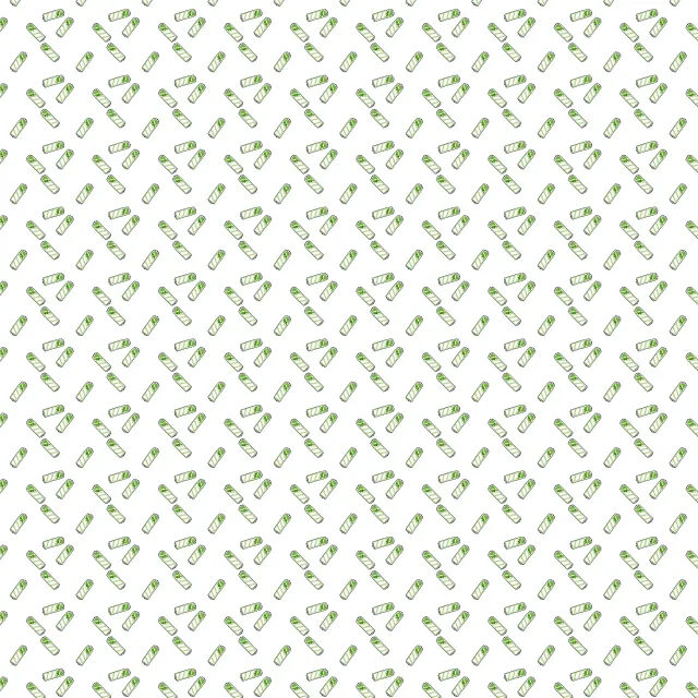 Kissen Batterie muster