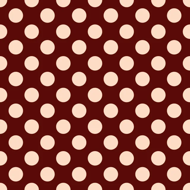 Kissen Polka Dots nude brown