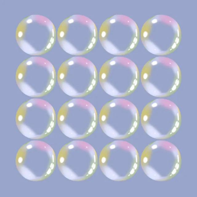 Geschirrtücher Seifenblasen Blau