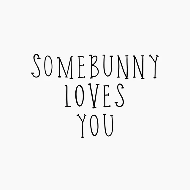 Kissen Somebunny Loves You Ostern