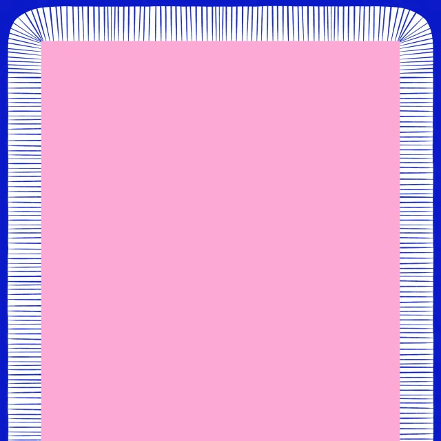 Tischdecke Bogenrahmen Blau Pink