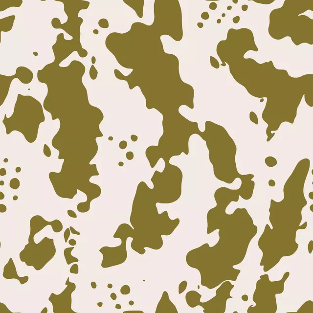 Kissen Organic Shapes | grün