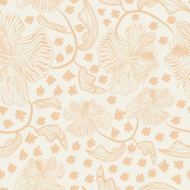 Dekovorhang Summer Blossom Peach