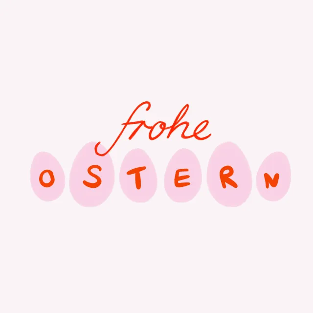 Kissen Frohe Ostern Eier