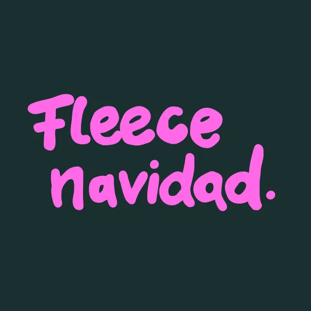 Servietten Fleece Navidad 2