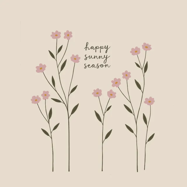 Kissen Blumen Frühling Sommer