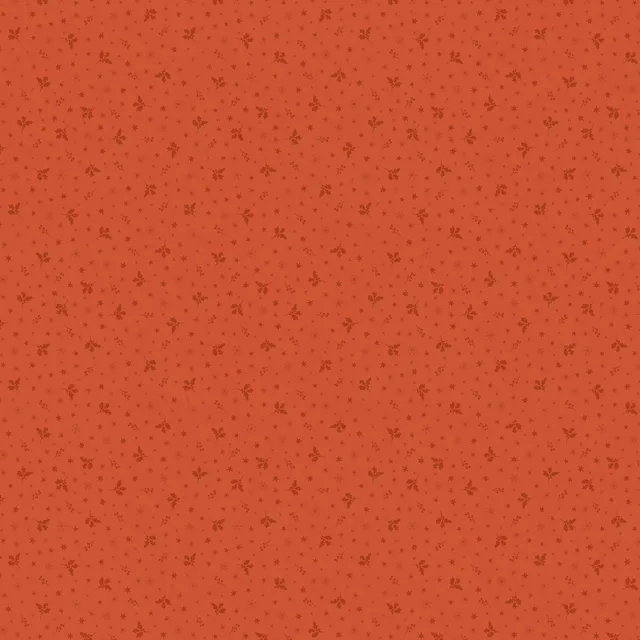 Tischläufer Weihnachtsblätter Rot