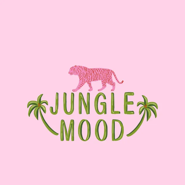 Geschirrtücher jungle mood typography