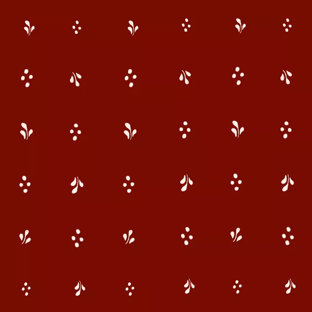 Servietten Folklore Muster Blüten