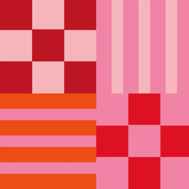 Kissen Allover Muster Pattern