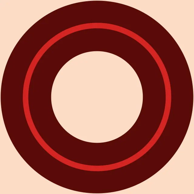 Bankauflage Vintage Circle Tiles