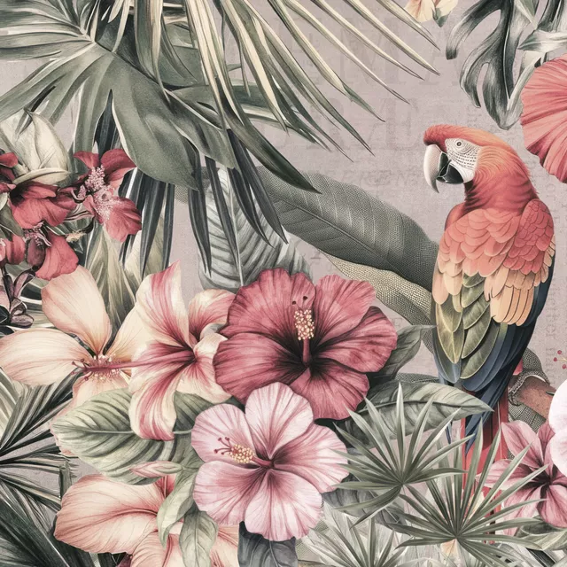 Kissen Bygone Era Tropical World