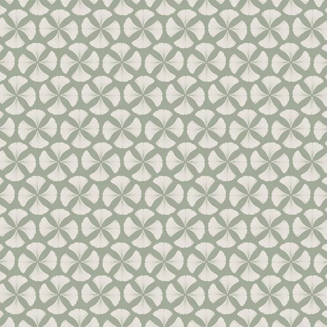 Tischläufer Gingkoblätter Hellgrün