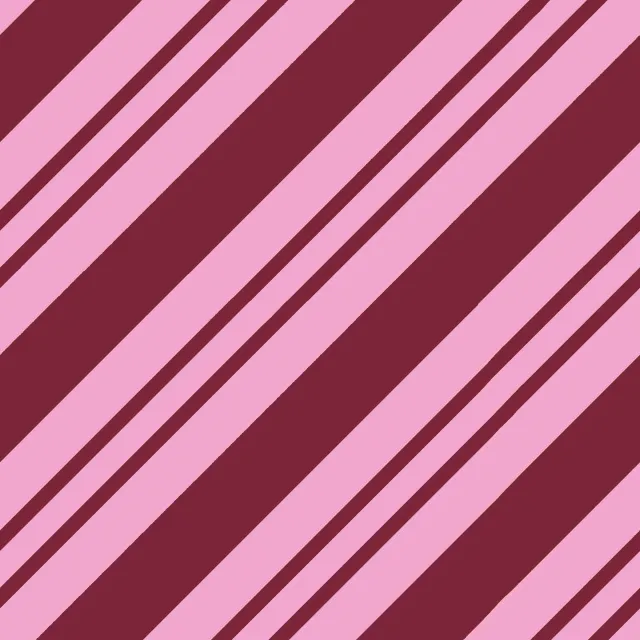 Bodenkissen Streifen diagonal pink rot