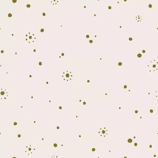 Kissen Sun Dots | beige grün