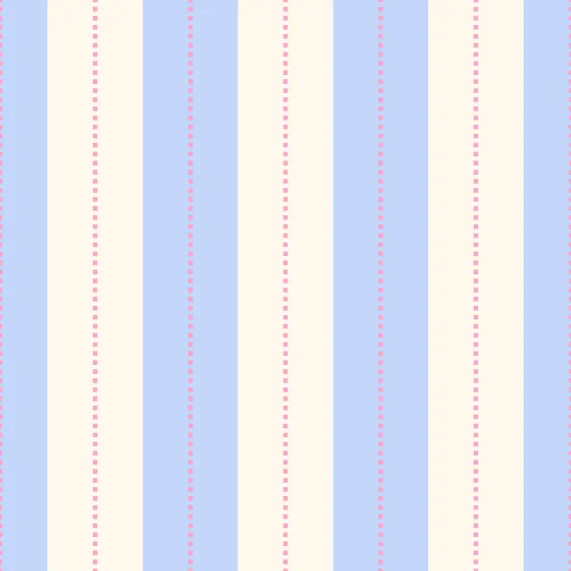 Kissen Nadelstreifen Blau