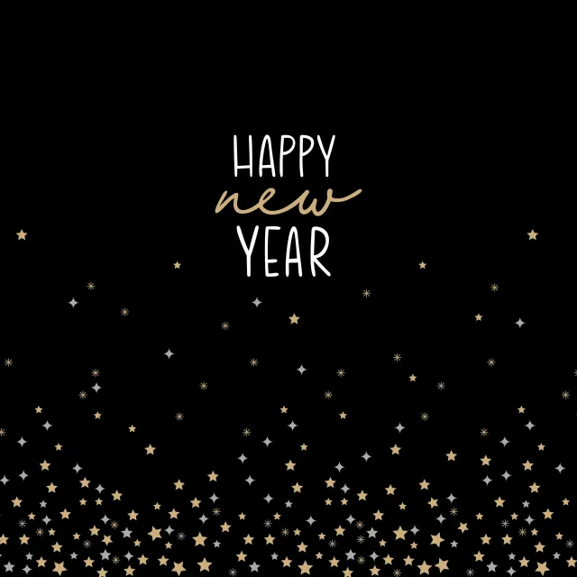 Servietten New Year in Paris black