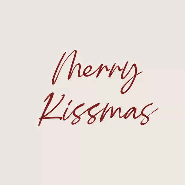 Kissen Merry Kissmas