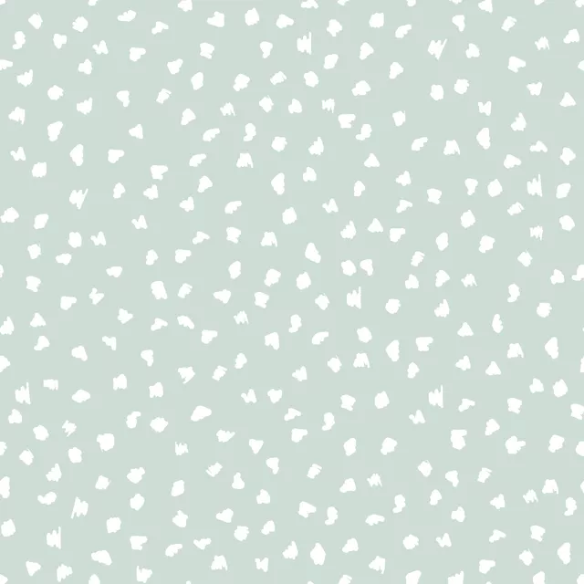 Kissen Mint Green Dots