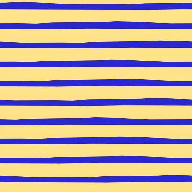 Bettwäsche Bold stripes yellow blue