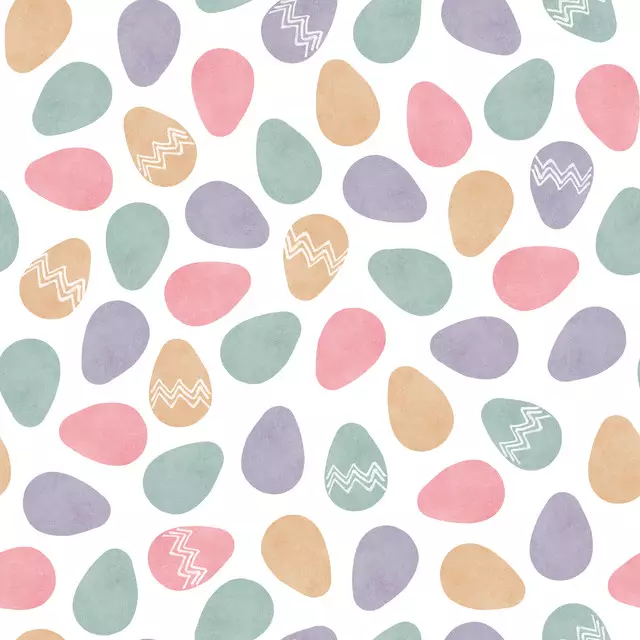 Tischläufer Ostereier Rustic