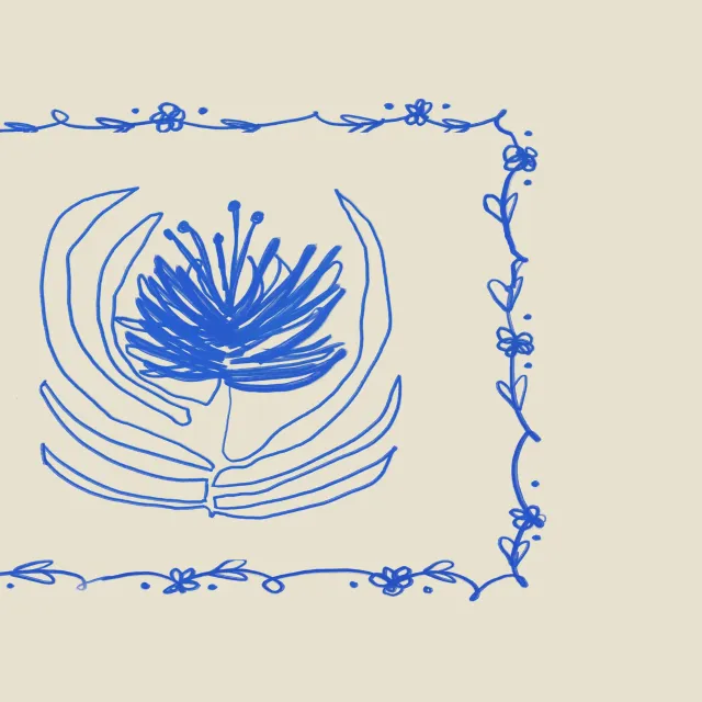 Tischset Spanish Flower