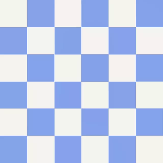 Kissen Karomuster Blau
