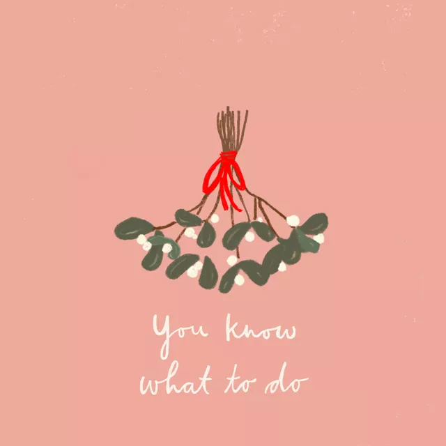 Geschirrtuch Mistletoe - You know