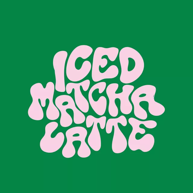 Kissen Iced Matcha Latte