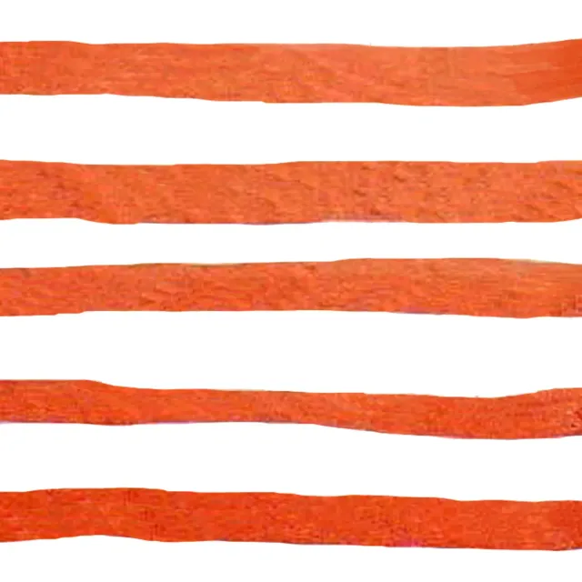 Raffrollo orangene Streifen Sommer