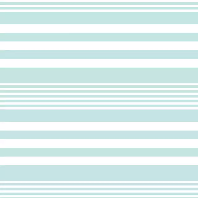 Tischdecke Streifen helltürkis