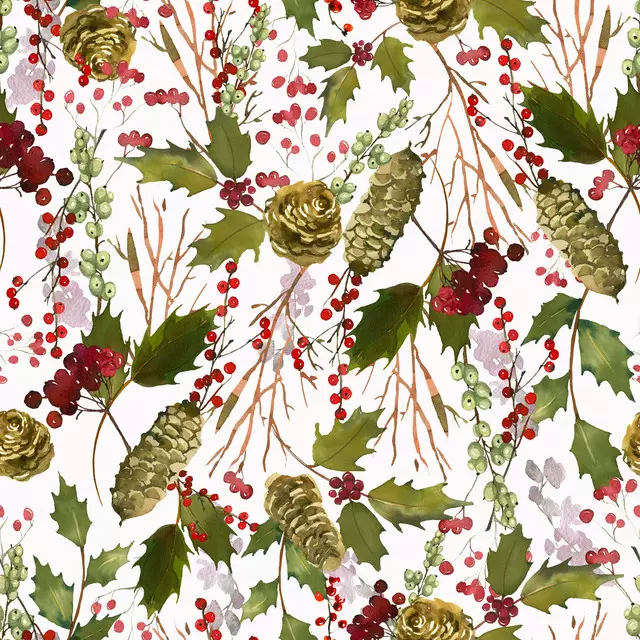 Tischdecke Winter Garten