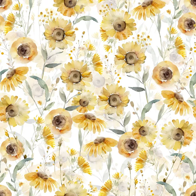 Kissen Sonnenblumen Wiese