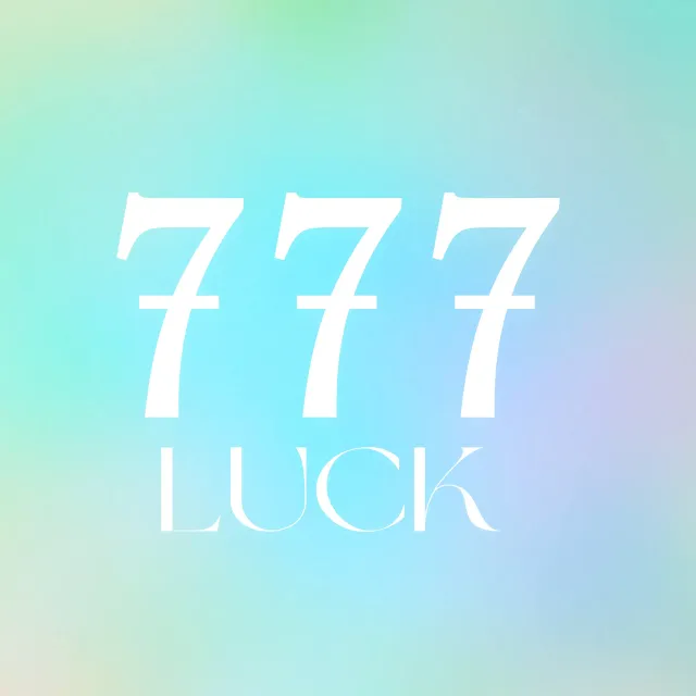 Servietten Engelszahl 777 Du hast Glück
