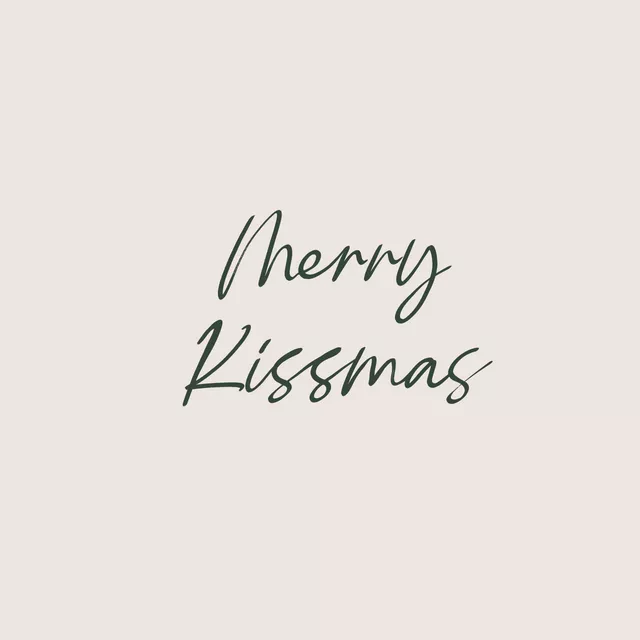 Kissen Merry Kissmas