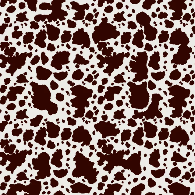 Dekovorhang Kuhflecken Animalprint