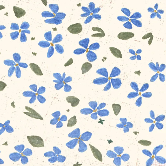 Tischdecke Blaue Harmonie