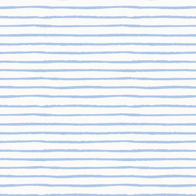 Servietten Stripes Streifen blue on white