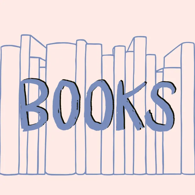 Kissen Books Bücher Blau Rosa