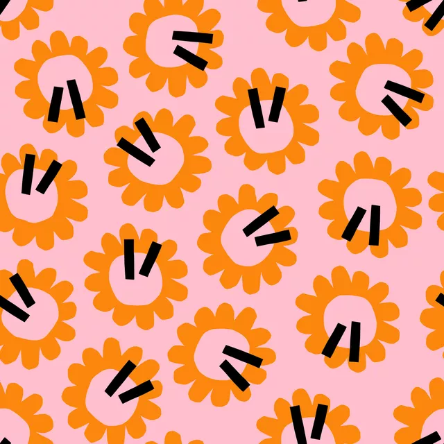 Bettwäsche Sunflower Orange