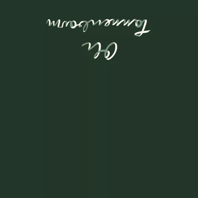 Tischläufer Oh Tannenbaum Grün