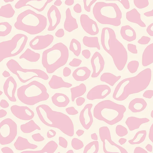 Tischdecke Jaguar print rosa