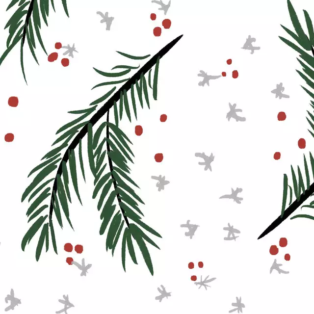 Tischdecke TANNENZWEIGE