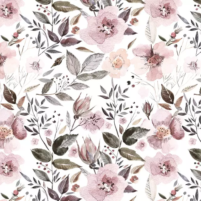 Tischdecke Wasserfarben Wildblumen Wiese