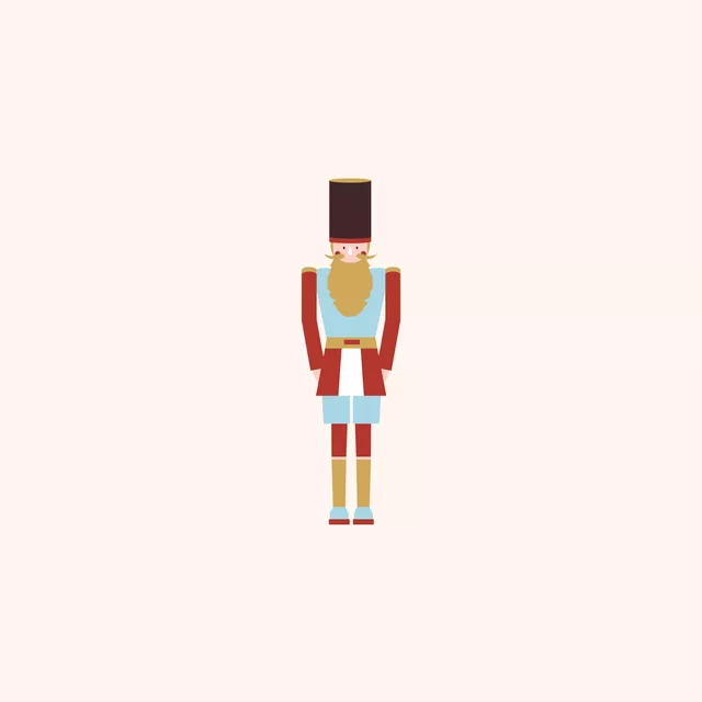 Raffrollo Nutcracker