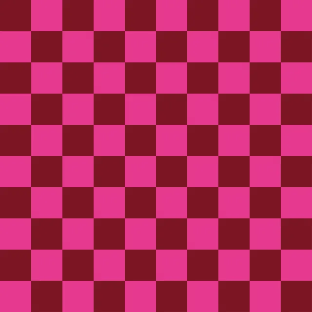 Bodenkissen Love Chess weinrot pink