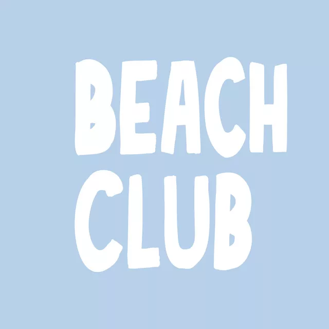 Kissen Beach Club big hellblau