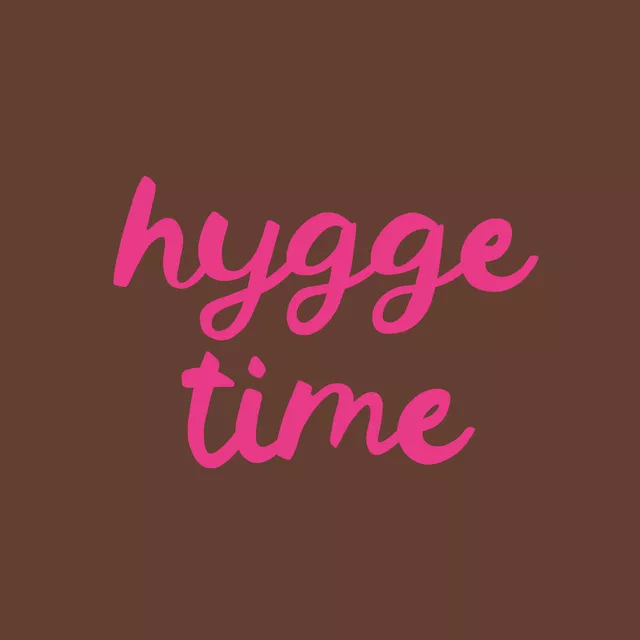 Kissen Hygge Time pink