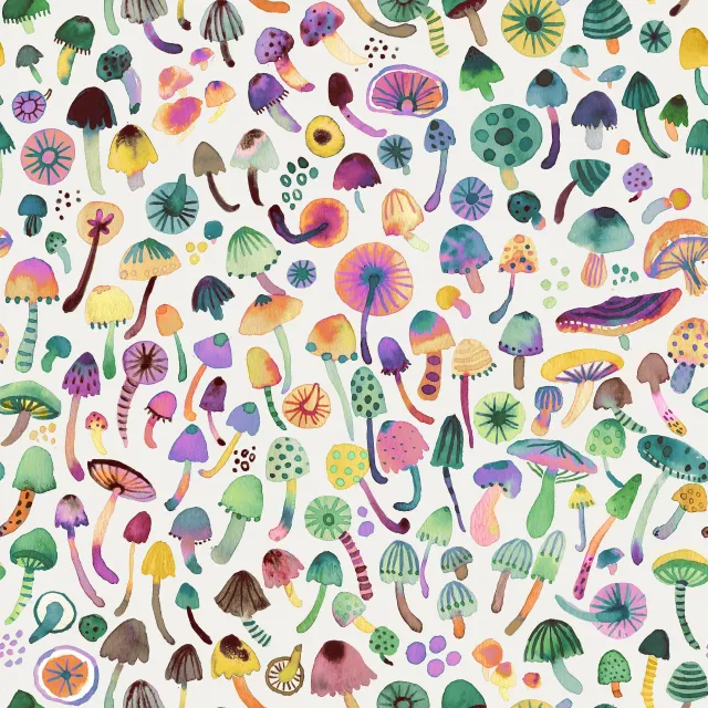 Kissen Mushrooms Pilze Herbst Fall