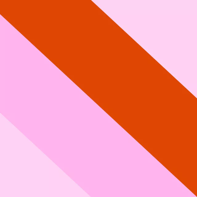 Bankauflage Blush Tangerine Geometric